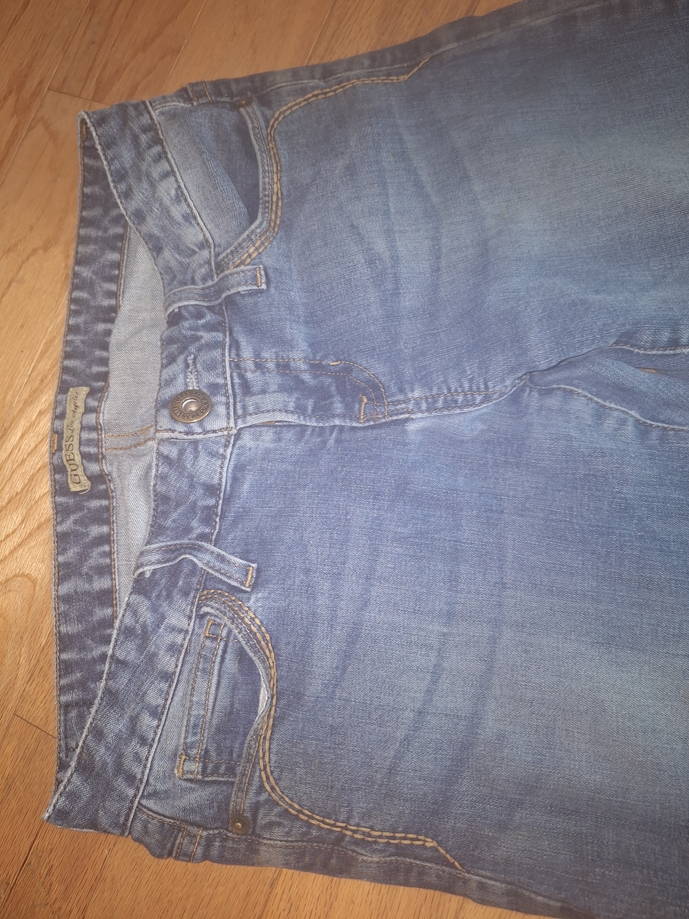 Guess Women's Light Blue Bootcut Jeans Size 26